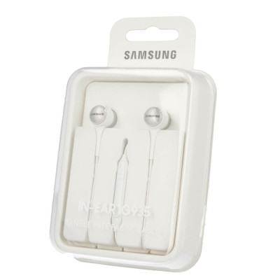 Слушалки Слушалки безжични Слушалки хендсфрий жични оригинални EO-IG935 за Samsung Galaxy S7 G930 / Samsung Galaxy S7 EDGE G935 бели